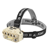 Linterna Minera LED de 5 Leds Recargable