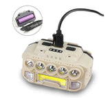 Linterna Minera LED de 5 Leds Recargable