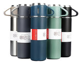 Termo Vacuum Metalizado 500 ml + 3 Tazas