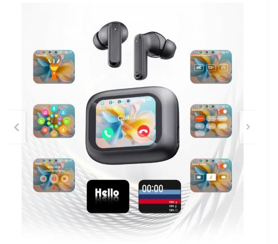 Audífonos Inalámbricos TWS con Pantalla Inteligente