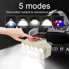 Linterna Minera LED de 5 Leds Recargable