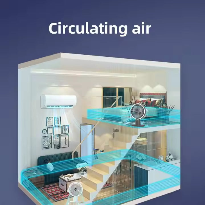 Ventilador Giratorio A8801